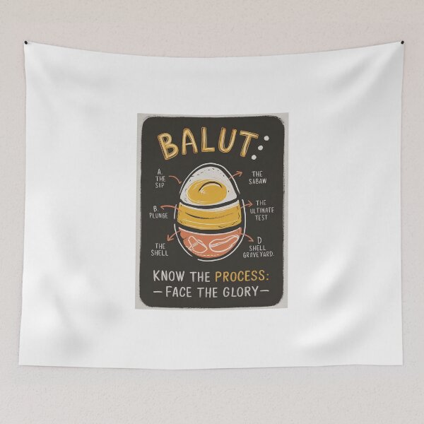 Item preview, BALUT. KNOW THE PROCESS. FACE THE GLORY designed and sold by likbatonboot.