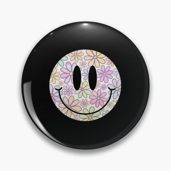 Item preview, Retro Happy Face Daisy Flower Smile Face Trendy Smiling Face 		 designed and sold by alliotermaljp.