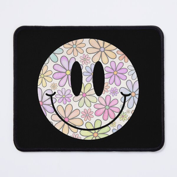 Item preview, Retro Happy Face Daisy Flower Smile Face Trendy Smiling Face designed and sold by alliotermaljp.