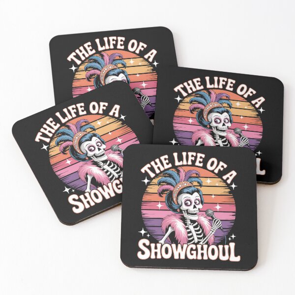 Item preview, Life of a Showghoul Retro Skeleton | Vintage 70s Sunset Spooky Artwork designed and sold by pkk72.