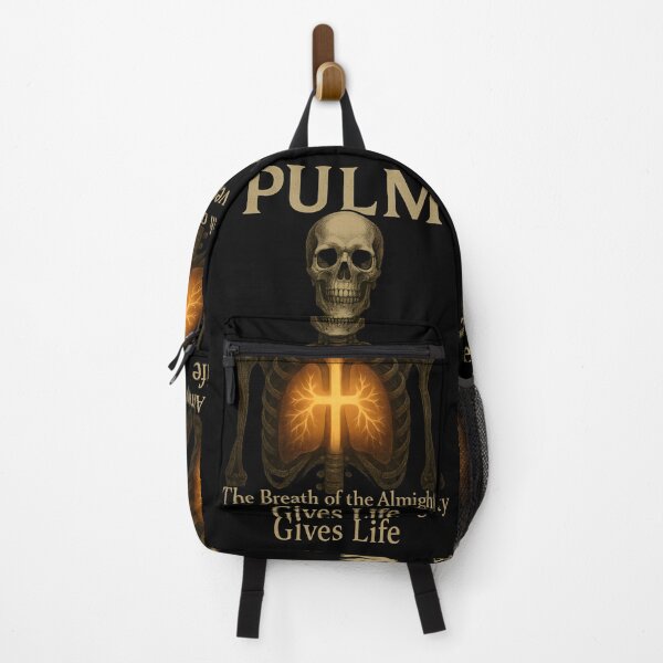 Item preview, Pulmonologist Skeleton Faith Skull The Breath of Life Job 33:4 designed and sold by ClinicalHubs.