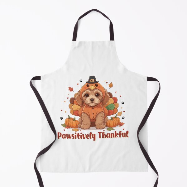 Item preview, Pawsitively Thankful Cavoodle Thanksgiving Cute Fall  designed and sold by The Real Life Symphony.