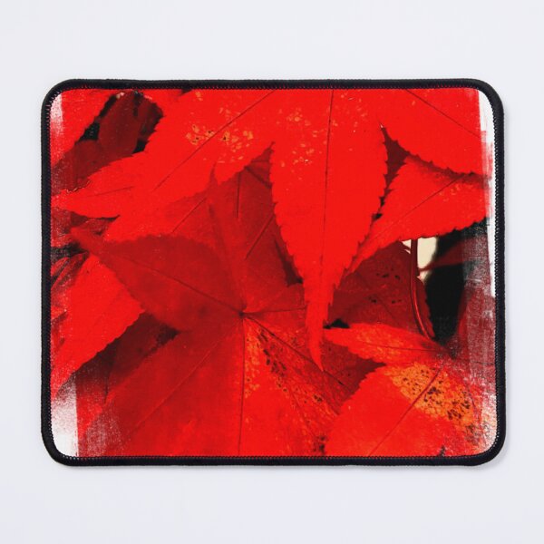 Item preview, The bright red leaves of the Japanese maple tree in autumn designed and sold by AnnabellaRh.
