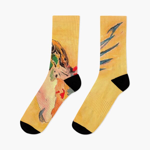Item preview,  Hummingbird - Bird Painting - Flying Bird - Yellow - Elegant Colorful Tropical Bird  designed and sold by TessAndre.