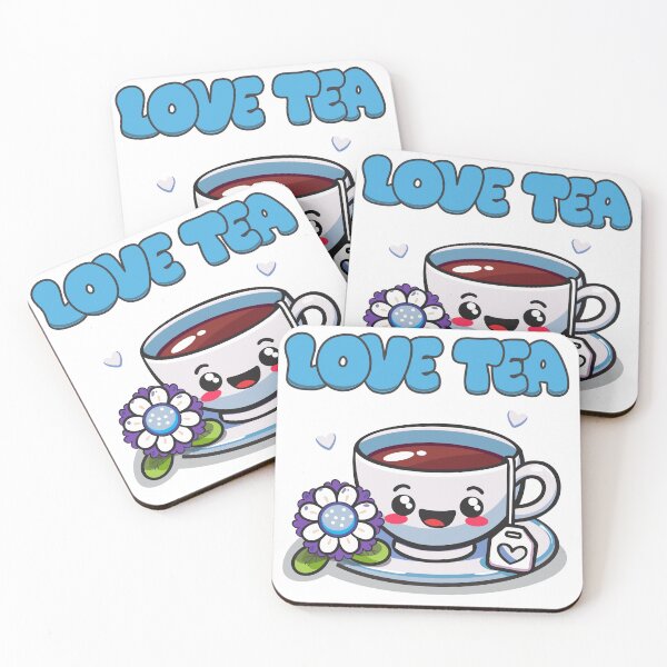 Item preview, Love Tea Blue designed and sold by AmazoniaVibes.