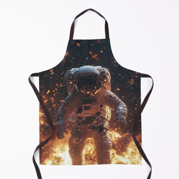 Item preview, Astronaut in Fire designed and sold by SpandanShop.