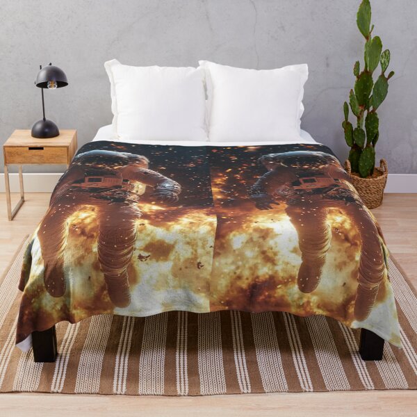 Item preview, Astronaut in Fire designed and sold by SpandanShop.