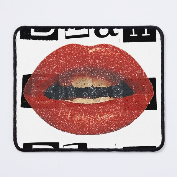 Item preview, Blah Blah lips funny expression design designed and sold by Tanuja Sharma.