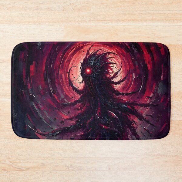Item preview, Dark Alien Figure With Menacing Red Eye Digital Art designed and sold by PandaTShirtShop.