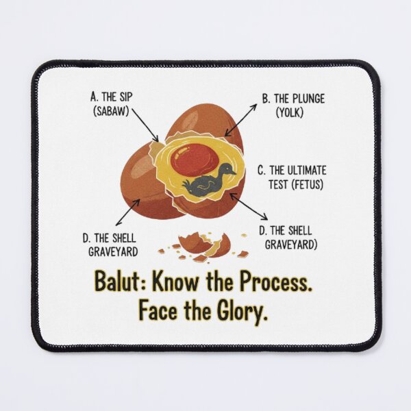 Item preview, BALUT. KNOW THE PROCESS. FACE THE GLORY designed and sold by likbatonboot.