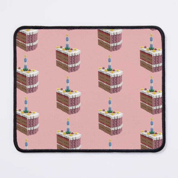Item preview, Birthday cake made of toy bricks designed and sold by Brickification.