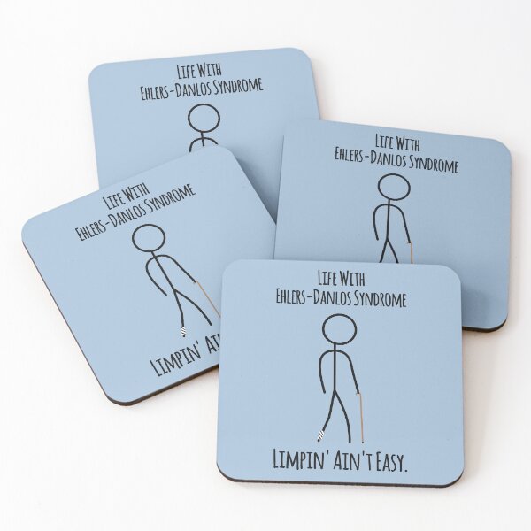 Item preview, Limpin’ Ain’t Easy – EDS Life in Stick Figure Glory designed and sold by Designs by Jesabee.