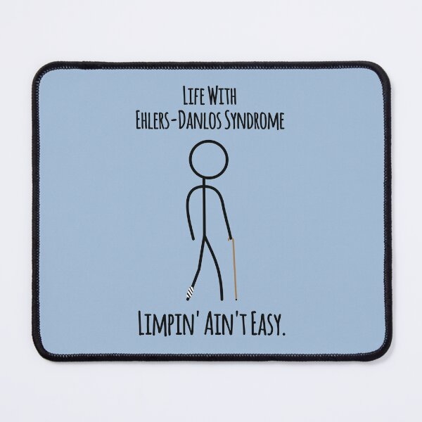 Item preview, Limpin’ Ain’t Easy – EDS Life in Stick Figure Glory designed and sold by Designs by Jesabee.