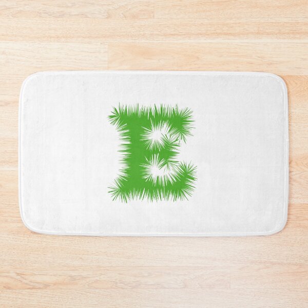 Item preview, Letter E – Festive Green Tinsel Garland Font designed and sold by uncoXab.