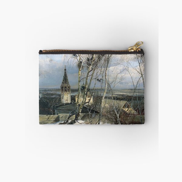Item preview,  The Rooks Have Returned 1871 Winter landscape  designed and sold by tarotstarostina.