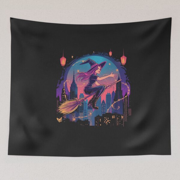 Item preview, witch  – Stylish Witch with Halloween Hat T-Shirt designed and sold by La Velmoréa.