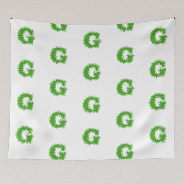 Item preview, Letter G – Festive Green Tinsel Garland Font designed and sold by uncoXab.