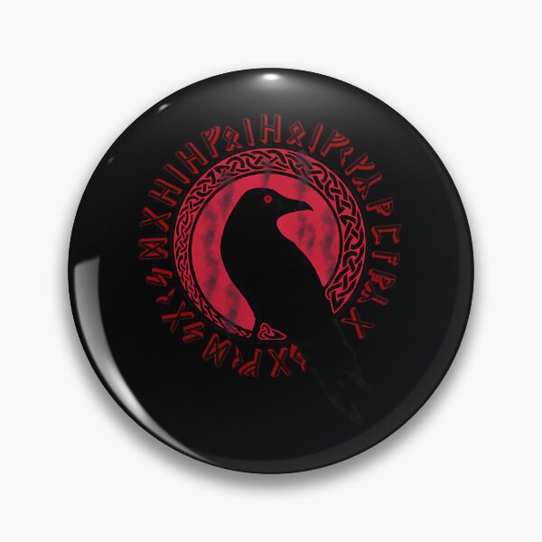 Item preview, Odin Ravens Huginn &amp; Muninn VEGVISIR 	 Vikings Myth Tee 		 designed and sold by realpemehryl.