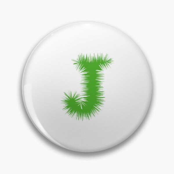 Item preview, Letter J – Festive Green Tinsel Garland Font designed and sold by uncoXab.