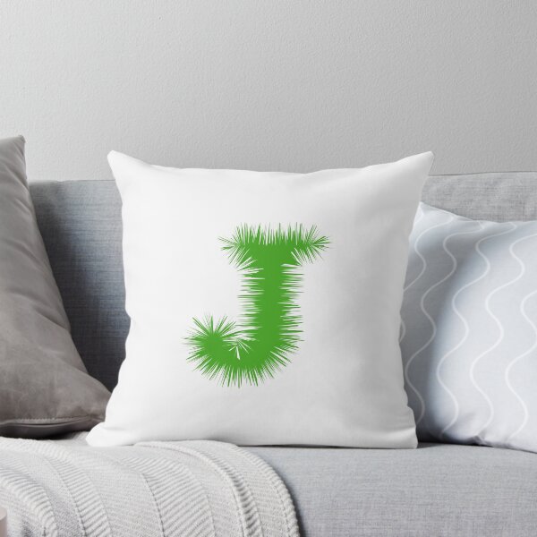 Item preview, Letter J – Festive Green Tinsel Garland Font designed and sold by uncoXab.