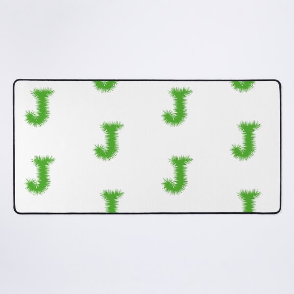 Item preview, Letter J – Festive Green Tinsel Garland Font designed and sold by uncoXab.