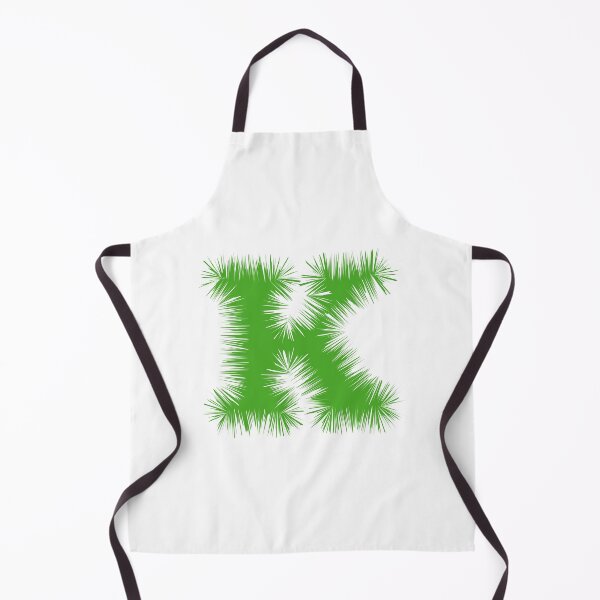 Item preview, Letter K – Festive Green Tinsel Garland Font designed and sold by uncoXab.