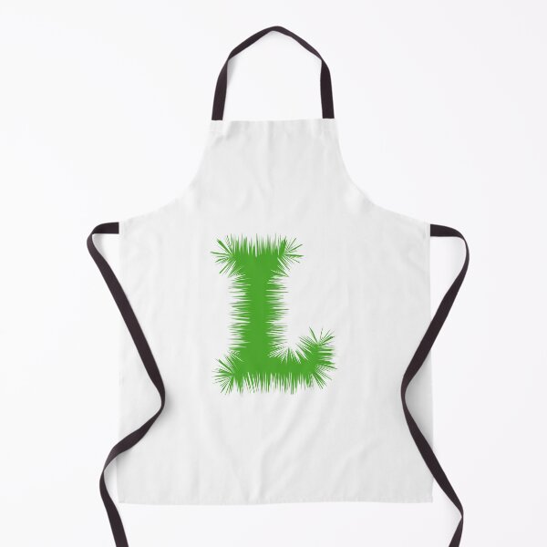 Item preview, Letter L – Festive Green Tinsel Garland Font designed and sold by uncoXab.