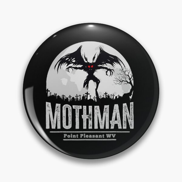 Item preview, Mothman Cryptid Point Pleasant cryptozoology Halloween 		 designed and sold by regarnilzio2.