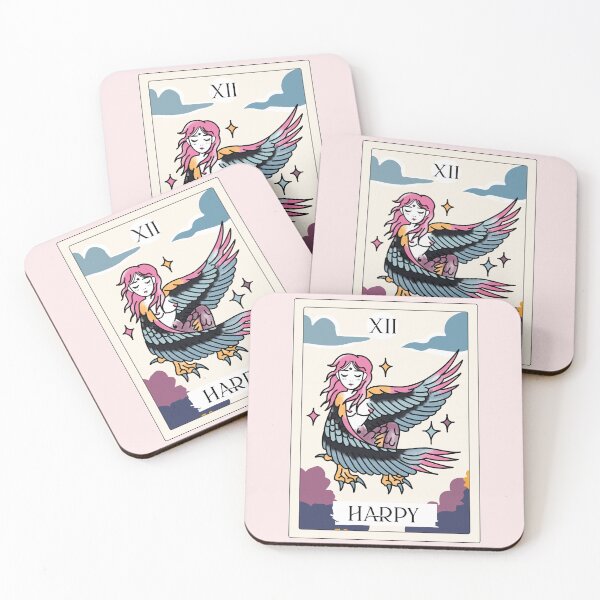 Item preview, Harpy Tarot Card designed and sold by witchlingart.