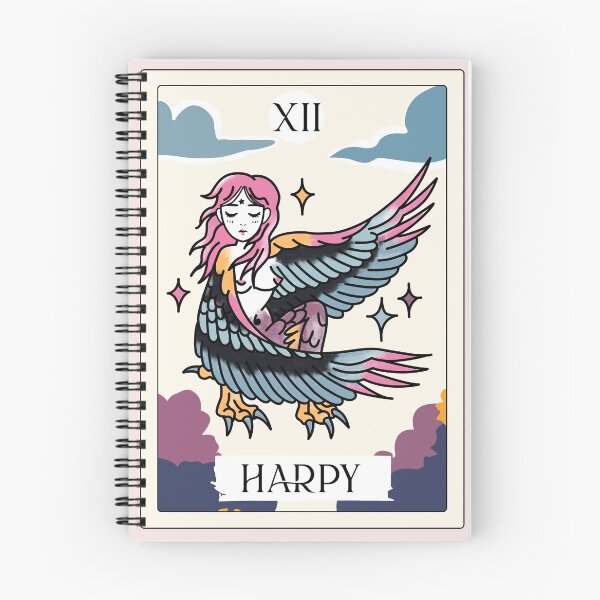 Item preview, Harpy Tarot Card designed and sold by witchlingart.