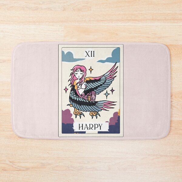 Item preview, Harpy Tarot Card designed and sold by witchlingart.