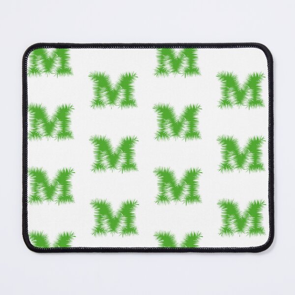 Item preview, Letter M – Festive Green Tinsel Garland Font designed and sold by uncoXab.