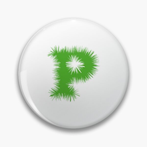 Item preview, Letter P – Festive Green Tinsel Garland Font designed and sold by uncoXab.
