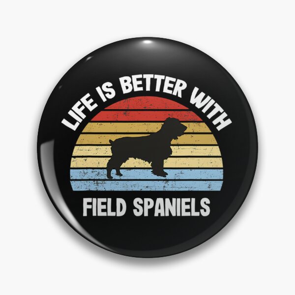Item preview, Retro Field Spaniel Dog 	1	 designed and sold by motangyailid.