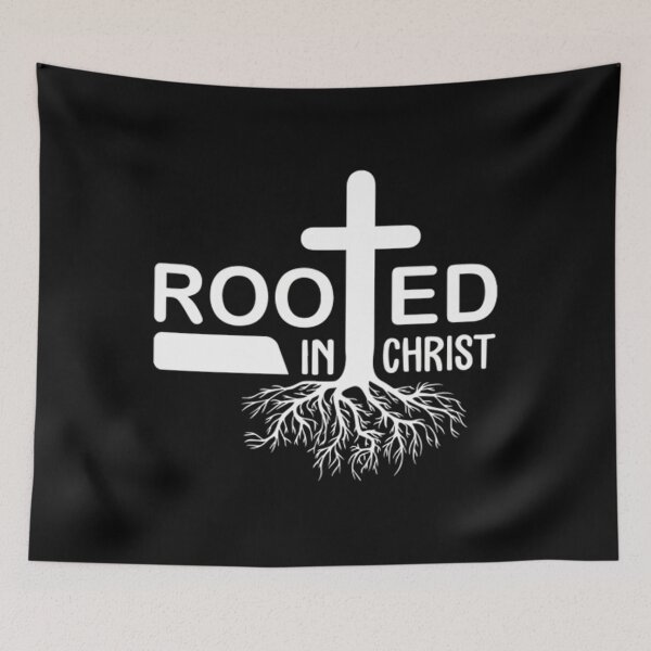 Item preview, Rooted in Christ - Christian Pullover 		 designed and sold by steviearterof.