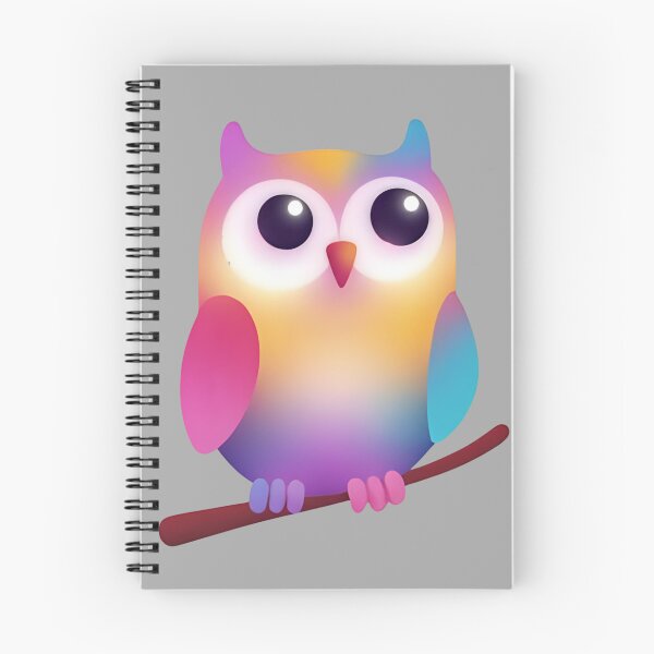 Item preview, Colorful Little Owl Jolson designed and sold by SweetRossel.