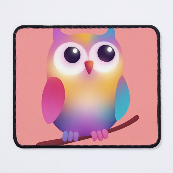 Item preview, Colorful Little Owl Jolson designed and sold by SweetRossel.