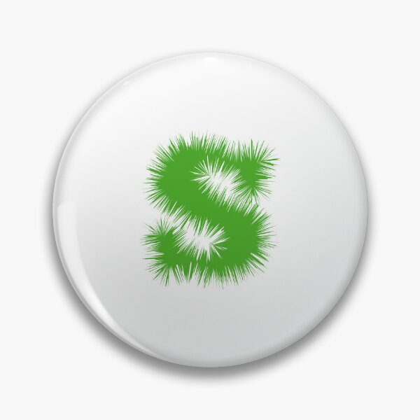 Item preview, Letter S – Festive Green Tinsel Garland Font designed and sold by uncoXab.