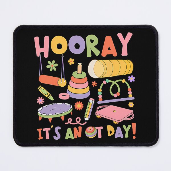 Item preview, Retro Hooray It’s An OT Day Occupational Therapy Pediatric 		 designed and sold by alliotermaljp.