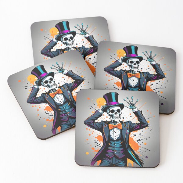 Item preview, Cheerful skeleton designed and sold by PrintLabStudio.