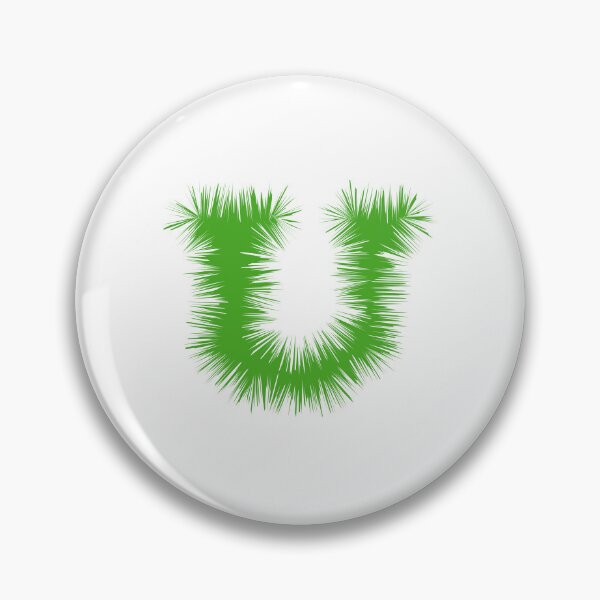 Item preview, Letter U – Festive Green Tinsel Garland Font designed and sold by uncoXab.