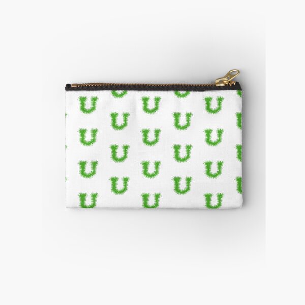 Item preview, Letter U – Festive Green Tinsel Garland Font designed and sold by uncoXab.