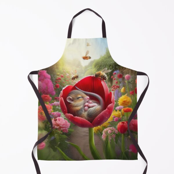 Item preview, Dorrie the Doormouse: Dreaming in the Tulip Garden designed and sold by The Digital Compass.