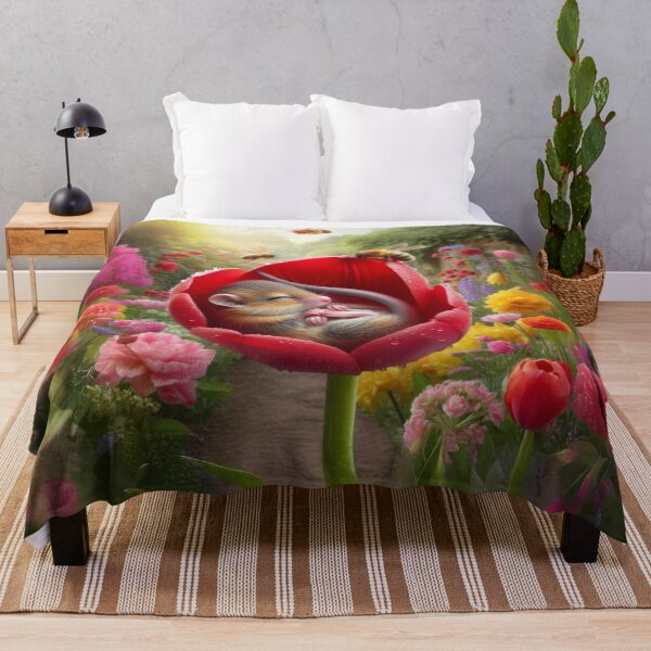 Item preview, Dorrie the Doormouse: Dreaming in the Tulip Garden designed and sold by The Digital Compass.
