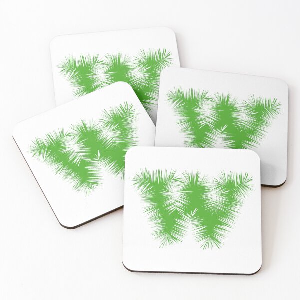 Item preview, Letter W – Festive Green Tinsel Garland Font designed and sold by uncoXab.