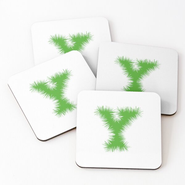 Item preview, Letter Y – Festive Green Tinsel Garland Font designed and sold by uncoXab.