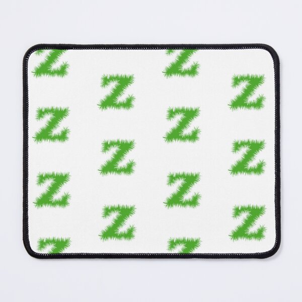 Item preview, Letter Z – Festive Green Tinsel Garland Font designed and sold by uncoXab.