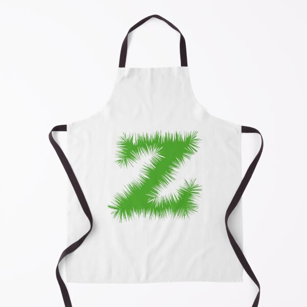 Item preview, Letter Z – Festive Green Tinsel Garland Font designed and sold by uncoXab.
