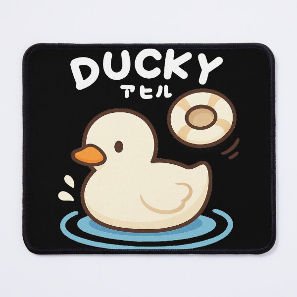 Item preview, Cute Cartoon Rubber Ducky Illustration designed and sold by PandP-27.