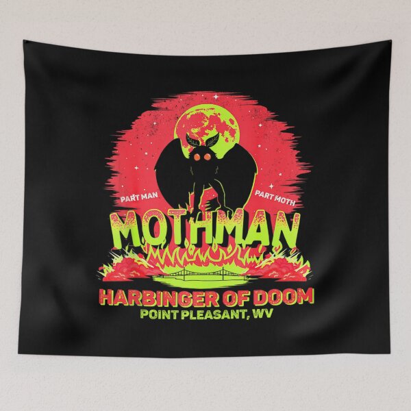 Item preview, Mothman Graphic Design Funny Cute Cryptid Creature 		 designed and sold by regarnilzio2.